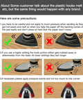 All In One Oscillating Tool Sanding Pads Kit With Triangle And Finger Pads 100 Pcs Sandpaper precautions illustration.