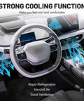 Interior view showcasing strong cooling function with air vents in 2012 through 2017 Hyundai Accent Kia Rio, Top Tier AC Compressor With Clutch.