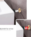 Close-up of No Wobble Headboard Stopper Set For Adjustable Bed Frames And Furniture 10 Pcs Universal Threaded Stabilizers 28-105mm Range installed