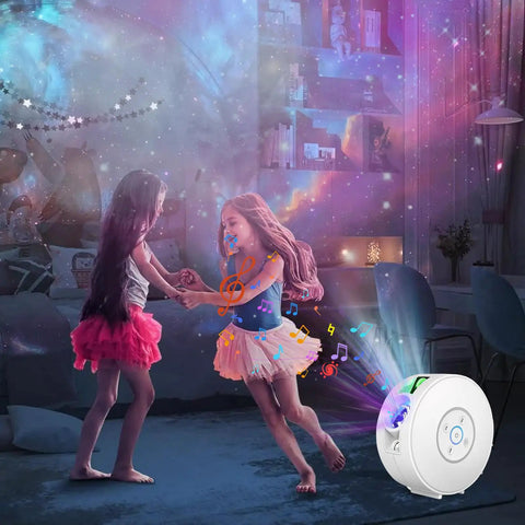 Smart Galaxy Projector For Bedroom With App Control And Voice Assistants Like Alexa And Google Home Multi Color Nebula Sky