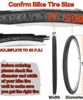 Foldable 26x1 3/8 Bike Tires And Inner Tubes Set For Vintage City Commuter Rides 37 590 With tire size details and inflation info