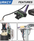 Close-up of Electric Fuel Pump Assembly For Chevy GMC Trucks 1996 1997 C1500 C2500 C3500 K1500 K2500 K3500 With Sending Unit
