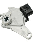 Neutral Safety Switch for Toyota Corolla Matrix Yaris and Scion xA OEM 84540-46010 Automatic Transmission Gear Position Sensor Direct Fit Plug And Play Replacement, silver plastic with black connector