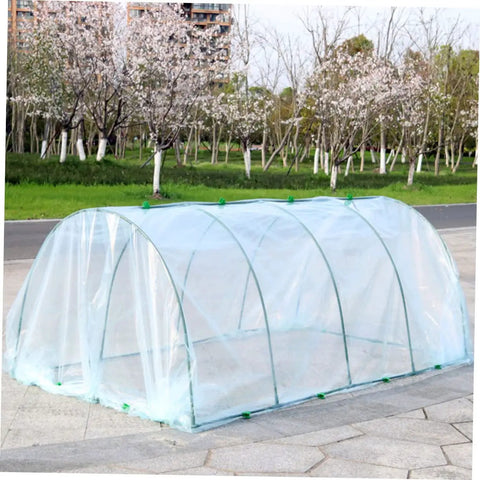 Clear Plastic Mini Greenhouse Cover For Raised Beds With Freeze Protection And Rain Shield, Transparent Plant Shelter For Healthy Growth, Grower Friendly Weatherproof Easy Install Bracket For Garden Beds
