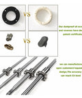 Precision DFU3210 Ballscrew With Double Ball Nut For CNC Machining Parts. Comparison of design features and components.