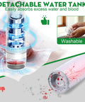 Detachable water tank highlighting feature of 3-In-1 Vacuum Sealer for Food Compatible With Vacuum Bags Mason Jars and Wine Bottles.