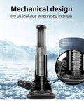 Beefy 2 Ton Bottle Jack With Built In Jack Stand All In One Lift System 4000 Lb Capacity Off Road Ready Lift in snow
