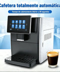 Solid Espresso Machine With Built In Grinder And Fast Milk Frother Featuring A Seven Inch Touch Screen 20 Bar Pressure And Independent Temperature Control For Killer Cappuccino Lattes And Cold Brew Coffee Hits on marble counter with coffee.