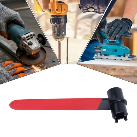 Dual Head Angle Grinder Wrench With Four Claw End And Hex Socket For Quick Accessory Swaps Pro Grade Multi Function