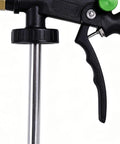 Close-up of Top Tier Truck Undercoating Spray Guns Offer Heavy Duty Auto Body Sprayer Gear, showcasing flow control nozzle and trigger.