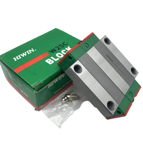 Smooth As Butter Linear Guide Rail System With HGW25 Carriage GK Block For CNC Machines 3D Printers And Automation Industry High Precision Ball Bearing Rails For Stable Motion Control, HGW25 block on box