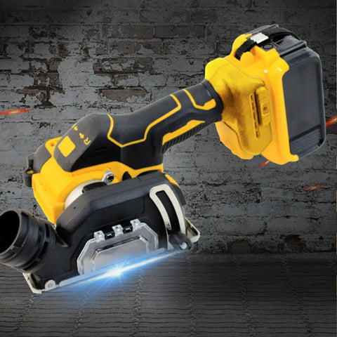 Heavy Duty Brushless Angle Grinder 20V 550W 3 Inch Cordless Power Tool with smooth grip for easy use and fast cutting.