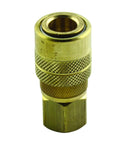 Durable One Quarter Inch FNPT M Style Coupler Kwik-Change for High Air Flow No Bull Interchangeable with All Brands 40 CFM