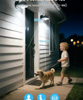 3 Pack Motion Sensor LED Bulbs A19 E26 13W 100W Equivalent Dusk To Dawn Light 5000K Daylight Infrared PIR Sensor Indoor Outdoor Security For Garage Porch Stairs Weatherproof Easy Install on porch light