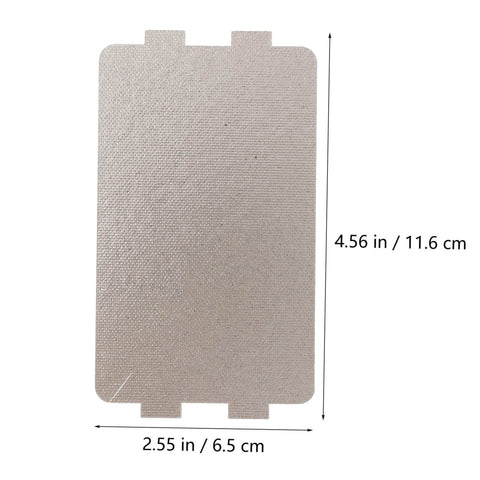 12 Pack Mica Sheets For Microwave Oven Heat Resistant Insulation, Fire Retardant Waveguide Covers, Easy Cut To Fit