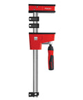 Heavy Duty 40 Inch Parallel Clamp Delivering 1700 Lbs Of Tight Grip For Woodworking Cabinetry And Weekend Project Grind with ergonomic handle.