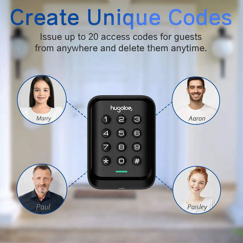 Digital screen of Keyless Entry Door Lock With Electronic Keypad Deadbolt Auto Lock Hassle Free Quick Install at home