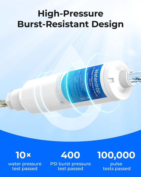 Road Tripping RV Inline Water Filter For Garden Hose And Camper Sweet Crisp Drinking Purification No Nonsense Multi Stage Filtration System with high-pressure design.