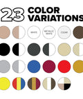 23 color variations for Honey Beige Ceramic Tile Repair Kit For Cracked And Chipped Bathroom Floor Tiles With Durable Nanotech Filler