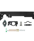 Steering Box Brace For Jeep Cherokee XJ 1984 To 2001 Steel Sector Shaft Support Powder Coated Black Solid Welded Construction
