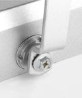 Close-up of mechanism on Adjustable Hydraulic Door Closer For 25 To 35 Kg Doors, Fire Rated Overhead Mount With Bracket, Soft Close