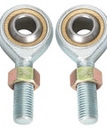 M10 Beefy Heavy Duty Rod End Bearing 10mm Bore Left Right Hand Thread Self Lubricating Ball Joint Heim Joint With Jam Nuts For ATV Quad Buggy Go Kart Drift Trike Golf Cart 4 Wheelers, pair