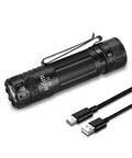 SC32 Pocket Size EDC Flashlight 2000 Lumens Rechargeable SST40 LED 5000K with USB-C cable