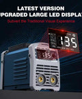 135A 110V Mini Stick Welder And Lift TIG 2 In 1 Portable Welding Machine with LED Display for DIY Projects and Repairs.