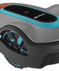 Smart Robot Lawn Mower For Big Yards Up To 1000 Square Meters, Quiet Operation, Handles Slopes Up To 35 Percent, Easy Pass Function, French And Dutch Version.