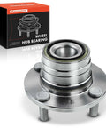 Rear Wheel Bearing And Hub Assembly 4-Lug Fit Ford Escort 1991-2003 Mazda Protege 1990-2003 MX-3 1992-1996 323 1989-1995 Drop-In Replacement With Bearings Easy Install