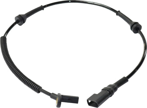 Heavy Duty Abs Wheel Speed Sensor Compatible With Ford Transit Connect 2010 2013, sensor wire for direct bolt-on swap.