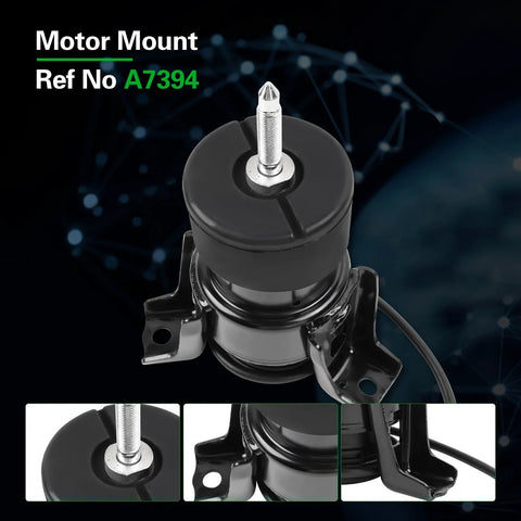 Heavy Duty Engine And Transmission Mount Kit For 2013 To 2024 Murano, 2013 To 2020 Pathfinder, 2014 To 2020 QX60, And 2013 JX35 3.5L V6 AWD