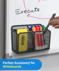 Magnetic Pen Holder With Heavy Duty Magnets Metal Pen Cup And Marker Storage Organizer for Whiteboards