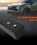 Image of a 15 Gallon Aluminum Racing Fuel Cell Tank with Cap and Level Sender