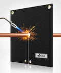 Silicone Coated Fiberglass Welding Blanket And Heat Shield Pad For Soldering Copper Pipes 12 By 12 Inch Flame Protector