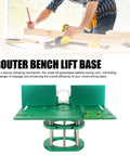 Built Thick As A Brick Router Lift With Bulletproof Table Insert For Smooth Tweaks And Repeatable Setups On Your Woodworking Bench Making Serious Craft Projects Dead Simple Daily, green router lift base with secure clamping mechanism.