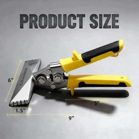 Heavy Duty Sheet Metal Hand Seamer Built Tough With 6 Inch Jaw Sheet Metal Bender And Flattening Tool Hot Forged 3Cr13 Steel