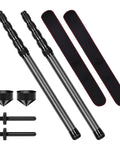 Ultralight Carbon Fiber Telescoping Tarp Poles For Tent Awning And Canopy, Heavy Duty Adjustable set with accessories