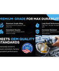 Premium-grade features of 14mm Aluminum Oil Drain Plug Gasket Crush Washer For Leak Proof Sealing Built To Last And Reliable Oil Plug Washer