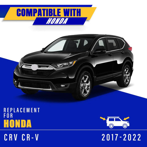 Honda CR-V 2017-2022 compatibility, showing black SUV front angle for Honda CR V Windshield Wiper Blades Replacement Set Of 3 26 Inch 17 Inch 12 Inch OEM Quality