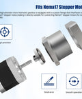 Ultra Compact Harmonic Gearbox Reducer 50 to 1 for Robotic Arms Tiny But Mighty Rotary Reduction Actuator With Flange Output