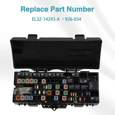 Fuel Pump Fuse Relocation Terminal Repair Kit With Extra Tubes And Harness For Ford F150 2009 2014 shown opened with fuses
