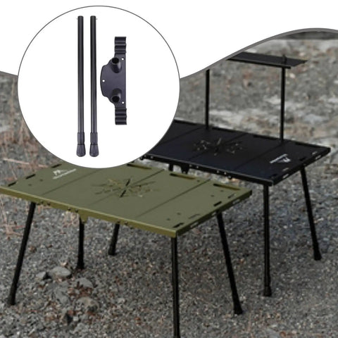 Heavy Duty Folding Table Legs Set Lightweight And Sturdy Metal Supports For DIY Desks And Workbenches, camping tables.