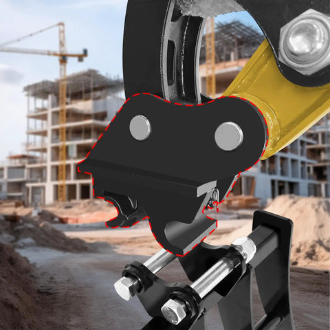 Compact Quick Hitch For Mini Excavators Mechanical Quick Change Coupler Kit Fits Up To 3 Ton Small Diggers on site