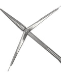 7mm Tricuspid Spearfishing Speartip 6 Inch Stainless Steel Tip Built Tough Anti Corrosion Replacement for Winter Spearfishing Ice Fishing