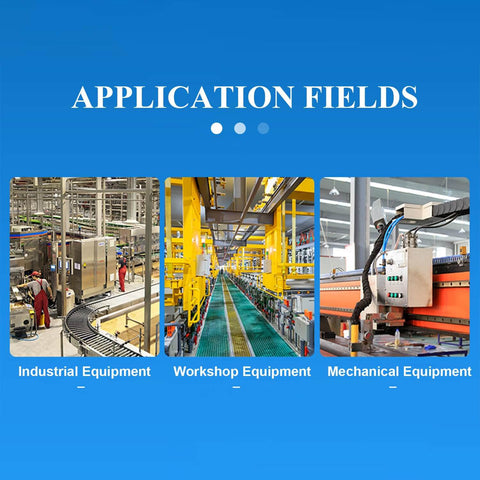 Application fields for Pneumatic Air Control Solenoid Valve S3R08 in industrial, workshop, mechanical equipment settings.