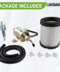 Must Have Fuel Pump And Filter Tune Up Kit For Onan Cummins 4000 4KW Microlite MicroQuiet Generators with fuel line and clamps