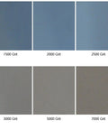 Top Notch Wet Dry Sandpaper Set 9 By 11 Inches With Grits 1500 2000 2500 3000 5000 7000 Two Of Each Waterproof Flexible Silk Made In Germany