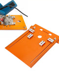 Heavy Duty Circular Saw Base Plate For Router Table Insert With Rock Solid Scale Markings and easy swap mount holes for clean cuts.
