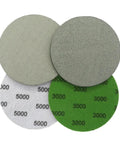Flex 5 Inch Pyramid Sponge Sanding Disc With Hook Loop Foam Base For Curved Surfaces Perfect Grit Polishing Orbital Sanders And Detail Jobs Smooth Finish assortment of sanding discs.